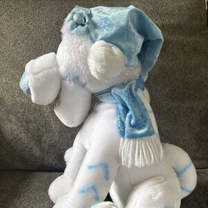 Disney Store Tigger White Plush Snowflake Pals Exclusive 14" Plush Stuffed